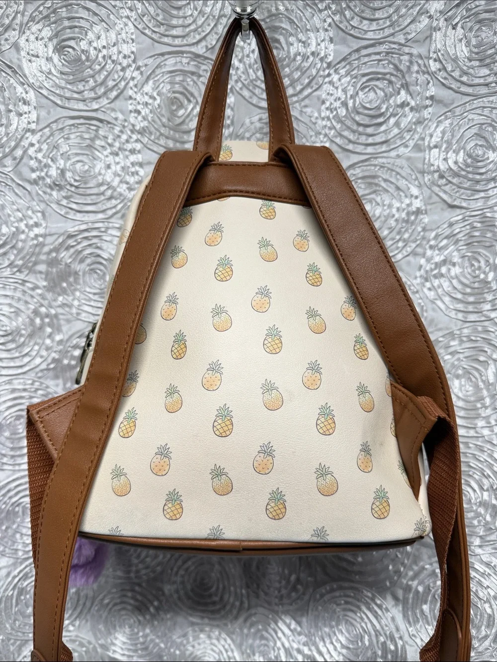 Disney Lilo & Stitch Pineapple Mini Backpack - ohana means family
